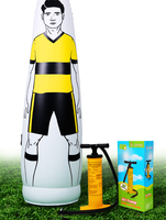 Mannequin d'entraînement de football gonflable en PVC de haute qualité pour l'attaque et la défense
