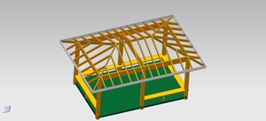 Gazebo de <span class=keywords><strong>Madera</strong></span> Sólida Personalizable, Pérgola de Jardín para Exteriores, Pabellón de <span class=keywords><strong>Madera</strong></span> Anticorrosión para Patio y Terraza, Directo de Fábrica - Product Image 3