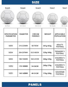 Balón de Fútbol Personalizado de Alta Calidad y Económico, con Logotipo de Fábrica, en Cuero PU/PVC, Según el Estándar IMS, Promoción de Fábrica - Product Image 3