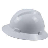 Casco de Seguridad ANSI Z89.1 Tipo I Clase C V de HDPE para Trabajos de Construcción, Unisex, con Perilla Giratoria de Fibra de Carbono Negra
