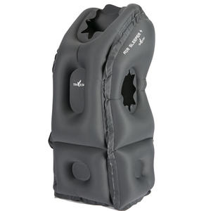 Coussin de voyage gonflable pour le cou en TPU avec valve EZ, réglable, pour le camping - Product Image 2