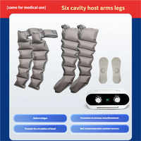 Bottes de récupération musculaire à compression d'air pour jambes entières, couvrant pieds et mollets, portables, rechargeables, de qualité médicale pour usage domestique