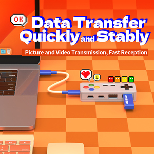 Office Gadgets Game Console Usb Hub Desktop <strong>Computer</strong> Docking Station <strong>Data</strong> Transfer 4 Port <strong>Type</strong> C USB HUB - Product Image 2