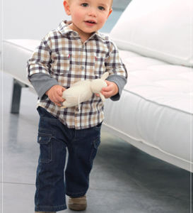 Ensemble de jeans pour garçons Fashion BabyThree Pieces - Product Image 2