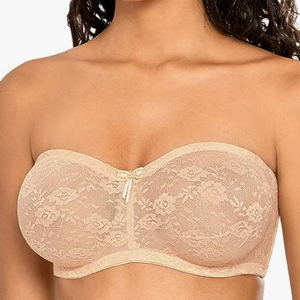 Fornitore cinghie staccabili da <span class=keywords><strong>donna</strong></span> reggiseni senza spalline da balcone con ferretto copertura completa Plus Size reggiseno multiuso per tutti i giorni - Product Image 3