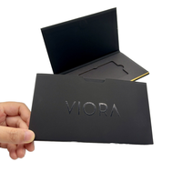Boîtes cadeaux en carton pour cartes de crédit en métal de luxe VIP personnalisées avec logo imprimé, vente chaude