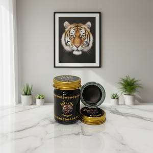 Crème de Tigre Noir Thaïlandais, 50g - pour le Confort des Épaules <span class=keywords><strong>et</strong></span> des Articulations - Favorise le <span class=keywords><strong>Bien</strong></span>-être - Product Image 5