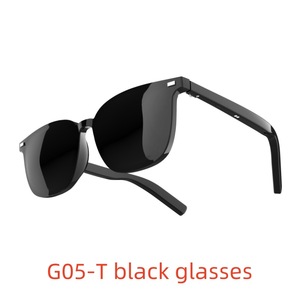 Smart <b>Bluetooth</b> Glasses G05 Plastic Titanium Frame 33g With <b>Microphone</b> For Phone Call Blue Light UV Protection - Product Image 5