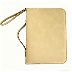 Funda de Biblia de Cuero PU de Alta Calidad para Mujer, con Correa de Muñeca Desmontable y Asa de Transporte, Bolsa para Biblia de Iglesia - Product Image 2