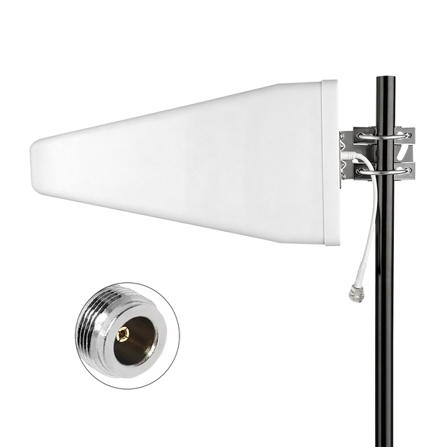 698-2700MHz Wideband Yagi Antenna 3-5 DBI High Gain Vertical Polarization Outdoor LPDA 4G 5G LTE Signal Booster WiFi Router