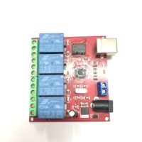 Module de relais de commande USB à 4 canaux DC 5V/12V/24V, contrôleur intelligent pour ordinateur