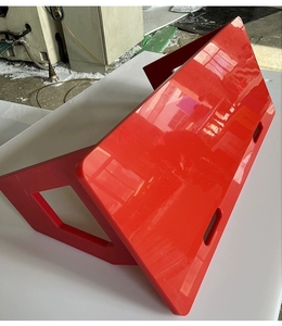 Panneau de rebond pliable en HDPE noir à angle réglable pour l'entraînement au football - Product Image 5