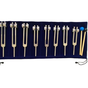 8 diapasones, 126.22Hz, 136.1Hz, 141.27Hz, 172.06Hz, 210.42Hz, 194.18Hz, oro y plata. - Product Image 5