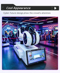 Máquina <span class=keywords><strong>de</strong></span> Juegos <span class=keywords><strong>de</strong></span> Realidad Virtual Profesional para Interiores, Plataforma <span class=keywords><strong>de</strong></span> Movimiento 3-DOF, <span class=keywords><strong>Simulador</strong></span> <span class=keywords><strong>de</strong></span> Motor <span class=keywords><strong>de</strong></span> Realidad Virtual 9D con Luz Azul - Product Image 5