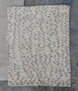 Alfombra Marroquí Contemporánea de Lana Anudada a Mano, Alfombra de Diseño Hecha a Mano para Decoración de Hogar, Oficina, Villa y Hotel - Product Image 1