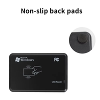 Lecteur de cartes sans contact 13,56 MHz, lecteur RFID de bureau, protocole ISO 14443A pour ICLASS, matériau ABS