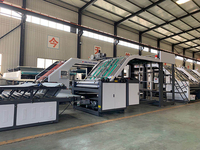 Machine à laminer semi-automatique pour carton ondulé / Machine à laminer pour boîtes en carton à vendre