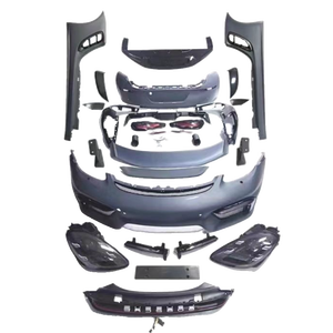 Kit de carrosserie Widebody pour <span class=keywords><strong>Posche</strong></span> Cayman 981 Kit de carrosserie Upgrade 718 GT4 PP Bumper Kit 718 pour Cayman 981 GT4 Style - Product Image 6