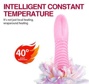 Power magie zunge vibrator, Wasserdichte USB aufladbare 10 geschwindigkeiten verrückte lecken zunge geformt sex spielzeug vibrator Orgam maschine - Product Image 4