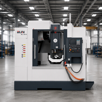 Centre d'usinage CNC VMC 24T BT40 à 5 axes, haute précision, avec magazine d'outils et guides linéaires, neuf