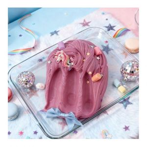 ชุดทำสไลม์พรีเมียม DIY เป็นมิตรกับสิ่งแวดล้อม สีสันปรับแต่งได้ เนื้อสัมผัสเรียบเนียน สีสันสดใส ปลอดภัย บรรจุภัณฑ์ขนาดใหญ่ สนุกสนานและเสริมสร้างพัฒนาการสำหรับเด็ก - Product Image 5