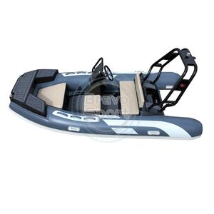 เรือยางอลูมิเนียมแข็ง12ft เร็ว Dinghy 360 PVC/hypalon สำหรับการใช้งานในแม่น้ำ - Product Image 2