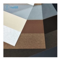Tissus de décoration Ticen TC90, tissage uni, 100% polyester, anti-UV, poids moyen 140 g/m², textiles pour stores, rideaux, volets roulants