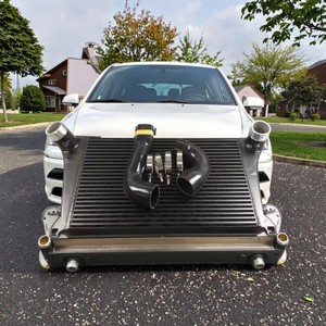 Kit de refroidisseur intermédiaire d'échangeur de chaleur entièrement en aluminium OEM aux performances améliorées pour VW <span class=keywords><strong>Golf</strong></span> MK7 MK8 GT Audi A3 S3 TT TTS 8S V * W - Product Image 1