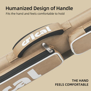 CRICAL Billard Cue Case 6 Löcher 2 Butts 4 Wellen Hochleistungs-Oxford Canvas Bag Cue Case - Product Image 5