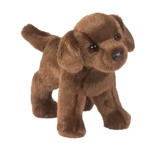 Kinderen Zachte Hond Speelgoed Zwarte Labrador Pluche Teddybeer Knuffel Dier Knuffel Puppy