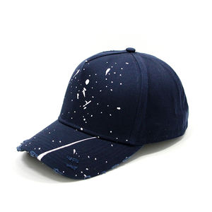 Hoch kalibrige Navy Baseball Caps mit trend igem White Splatter Design für große Maßstäbe - Product Image 2