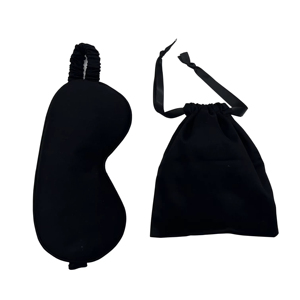 Masque pour les yeux personnalisé OEM ODM avec logo, lavable, tendance, pour femmes, couleur unie, masque pour dormir - Product Image 4