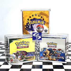 SYP Haute Qualité TCG <span class=keywords><strong>Français</strong></span> Acrylique Booster Boîte Vitrine pour Pokemon Karten Scarlet & Violet Paldea Evolved Booster <span class=keywords><strong>Box</strong></span> - Product Image 2
