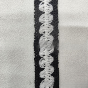 El nuevo producto de Jiays presenta puños de ropa <span class=keywords><strong>en</strong></span> negro, blanco y multicolor, solapas frontales, bordes laterales con ribetes de algodón. - Product Image 1