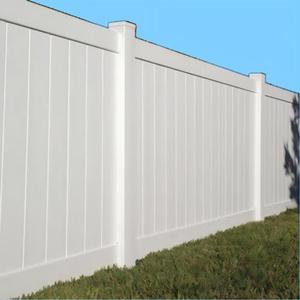Venta al por mayor 6x6 paneles de valla de privacidad de vinilo de PVC blanco tamaño personalizado 6 pies de altura para jardín al aire libre servicio de modelado 3D incluido - Product Image 6