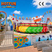 Manège Tagada pour Parc d'Attractions Intérieur/Extérieur, Modèle Chinois Disko Tagada, à Vendre, Conception Personnalisée en Fibre de Verre