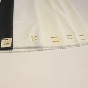 Alta qualità cotone poliestere fodera in tessuto camicia indumento interlining per il colletto