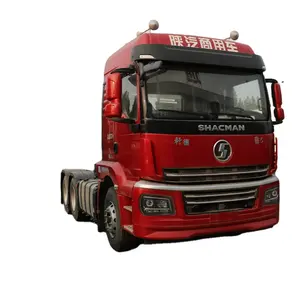 中国沙克曼6*2欧V排放标准二手牵引车500马力柴油燃料型牵引车拖车价格出售