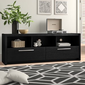 Muebles de Salón con Soporte para TV Estilo Europeo con 2 Puertas Abiertas y 3 Compartimentos para tu Entretenimiento - Product Image 5