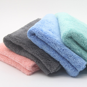 Suave, libre de pelusa sin bordes de Detailiing toalla paño de limpieza de aceite de gran absorbente de agua paño de microfibra para automóvil de lavado - Product Image 3