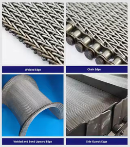 180 360 Rechte Spiraalvormige Ketting Grid Riem 304/316 Staal Voor Het Invriezen Van Verpakking Snack En Bakkerij Koeling Modula - Product Image 3