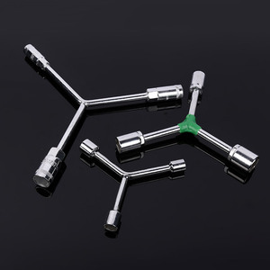 ประแจซ็อกเก็ตแบบปลายง่ามสามแฉกเครื่องมือประเภท Y ปลายเปิดโลหะ45เกรดอุตสาหกรรมเหล็กชุบโครเมี่ยมตัวชี้วัด - Product Image 1