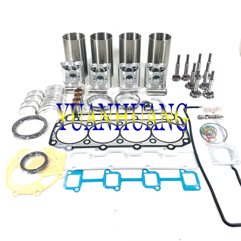Комплект для восстановления двигателя 2J с полным комплектом прокладок, втулки поршня, главный подшипник, подшипник Con-rod Valvese для погрузчика TOYOTA 2J