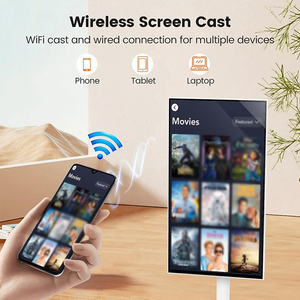 32 inch thường vụ Android chơi game thông minh màn hình Màn hình cảm ứng xoay Wifi tầng thường vụ thông minh TV làm việc nghiên cứu tập luyện chơi game - Product Image 4