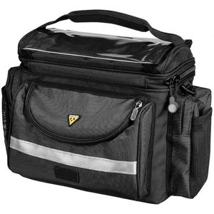 Free sample Bike Bag with Waterproof Handlebar Cycling <b>Accessories</b> <b>Bicycle</b> Bags with Top Front Pouch and Wheelup Front Tube - Product Image 1