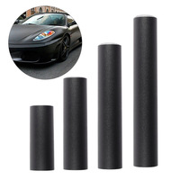 Autocollant de carrosserie de voiture de luxe en PVC 5D, noir mat, auto-adhésif, fonction de changement de couleur, épaisseur 1,8 mil, pour toit