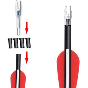 Pointes de flèches LED lumineuses G pour flèches .ID5.2mm 165 .204 .233 .244 .246 avec interrupteur marche/arrêt et bouchons H, S, GT - Product Image 3