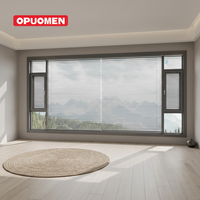 OPUOMEN - Persianas Exteriores Decorativas, Persianas Enrollables para Ventanas, Contraventanas de Aluminio