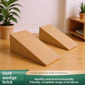 Bloque <span class=keywords><strong>de</strong></span> <span class=keywords><strong>Corcho</strong></span> para Sentadillas, Ladrillo <span class=keywords><strong>de</strong></span> Yoga <span class=keywords><strong>de</strong></span> Forma Irregular, Plataforma Inclinada para Elevación <span class=keywords><strong>de</strong></span> Talones y Estiramiento <span class=keywords><strong>de</strong></span> Pantorrillas, Fitness - Product Image 1