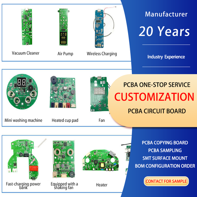PCBA Solution Board Development,  PCB Double-sided and Multi-layer Board Circuit Board Design, Development, and Customization